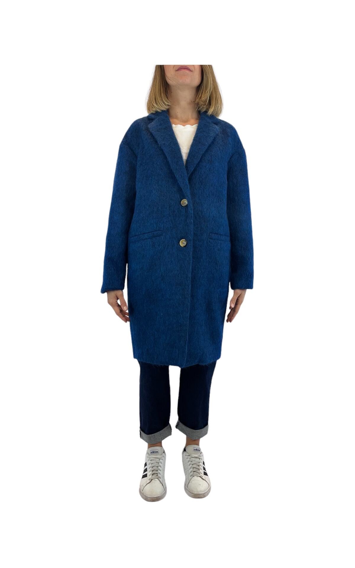 Cappotto in lana Blu Susan Di