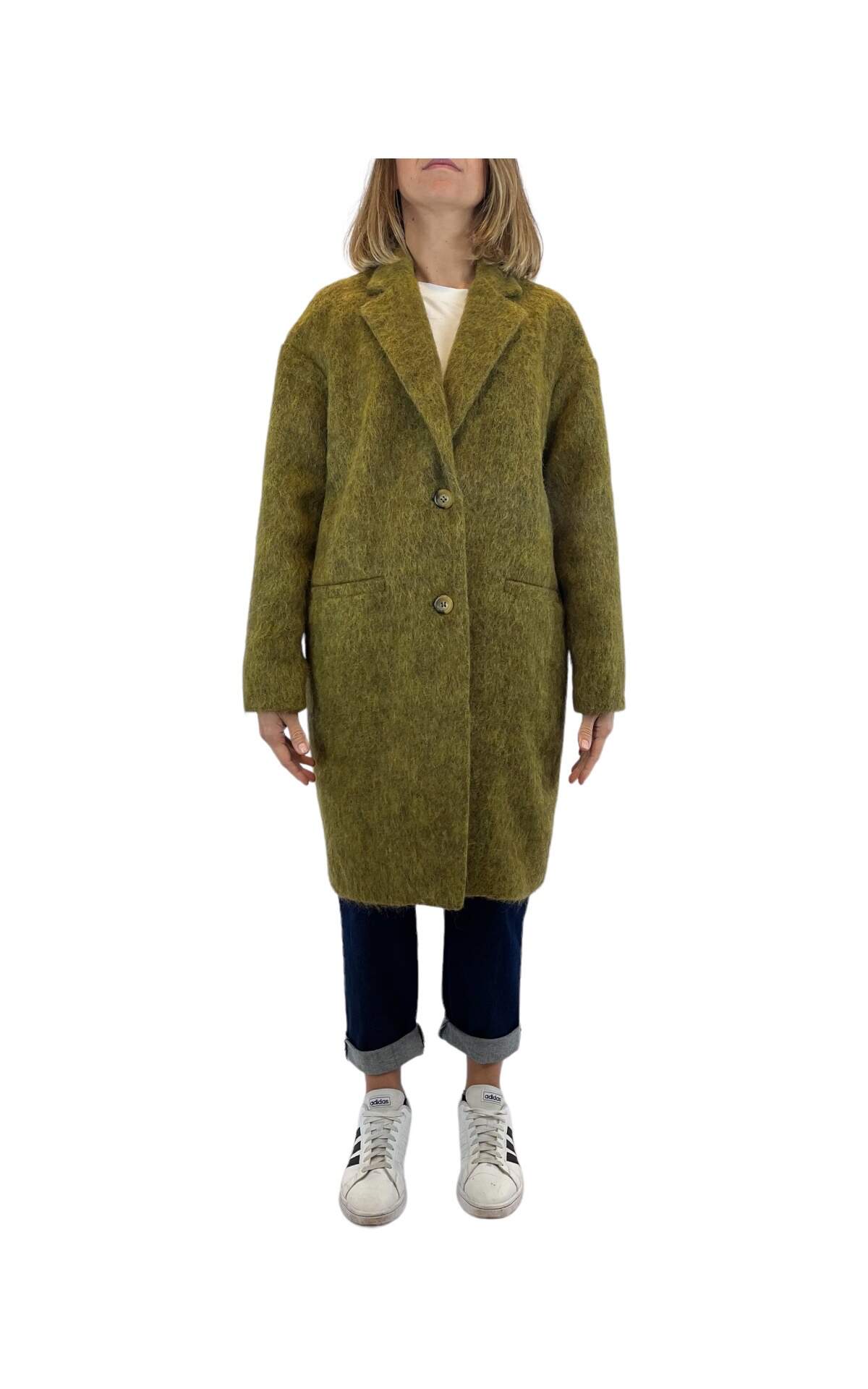 Cappotto in lana cotta olio Susan Di