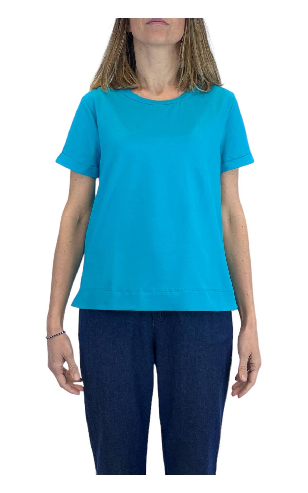 T-shirt azzurro Off-On