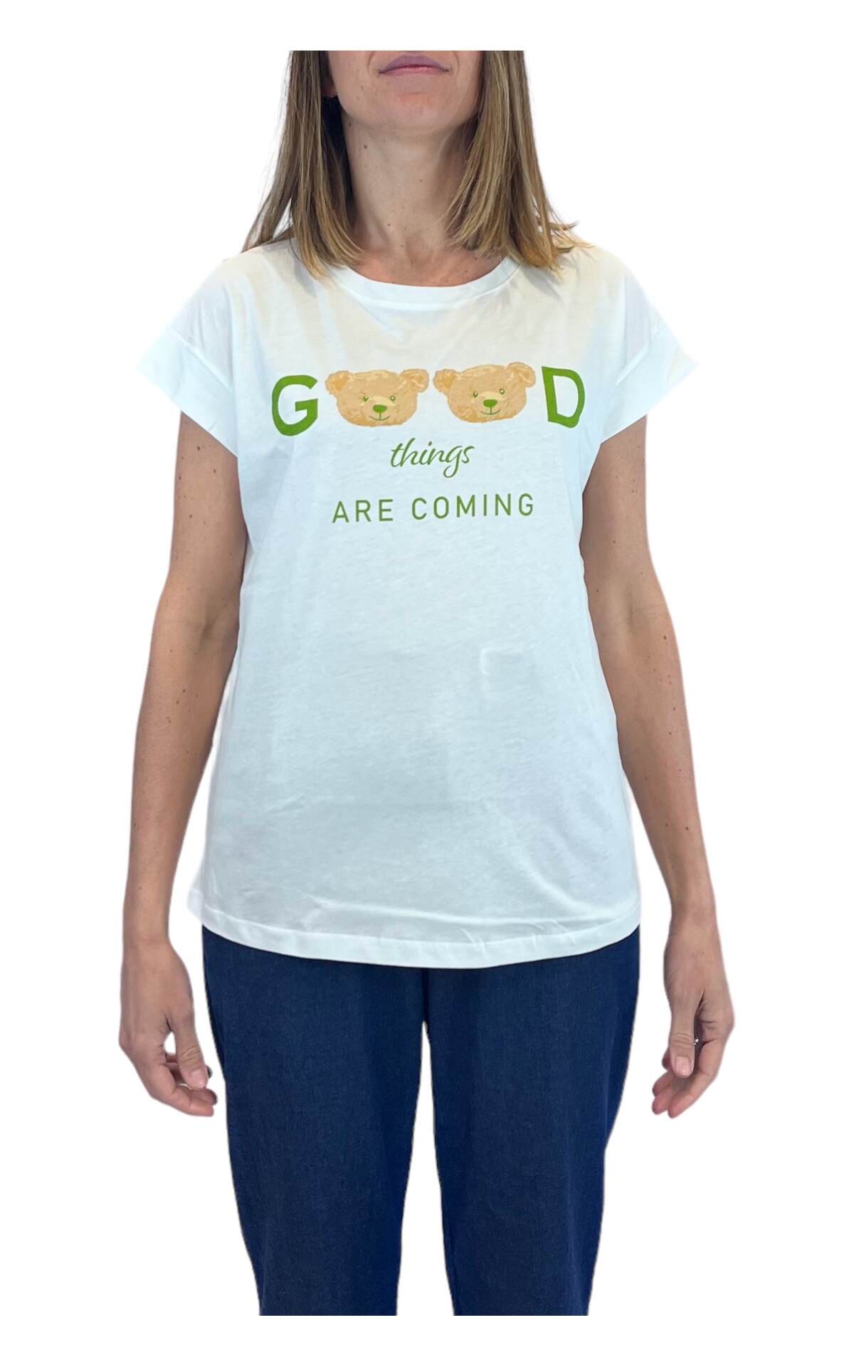 T-shirt "GOOD" verde First Age